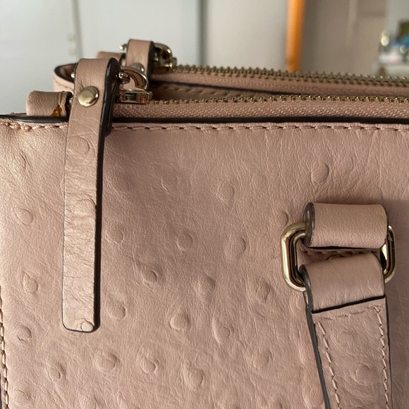 Kate Spade Blush Textured Tote with strap - Picture 2 of 16